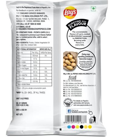 Lays Classic Salted Crisps 52g - Buy Online on GoSupps.com