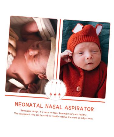Healvian 9 Pcs Nasal Aspirator Set for Infant | Disposable Nose Suction Syringe | Baby Nose Inhaler Remover | Practical Baby Nasal Aspirator - Pack of 3 - Buy Online on GoSupps.com
