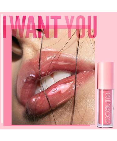 HONGZHUANG 8PCS High Shimmer Liquid Lip Gloss Set - Glitter Nude Lipstick Kit for Full & Charming Lips - Moisturizing Gift Box for Women and Girls - Buy Online on GoSupps.com
