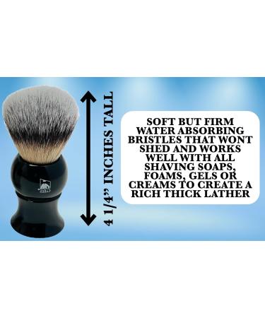 Buy G.B.S Black Adjustable Double Edge Safety Razor Set | Shaving Brush Soap Mug & Stand | Perfect Gift for Men | International Shipping Available - Buy Online on GoSupps.com