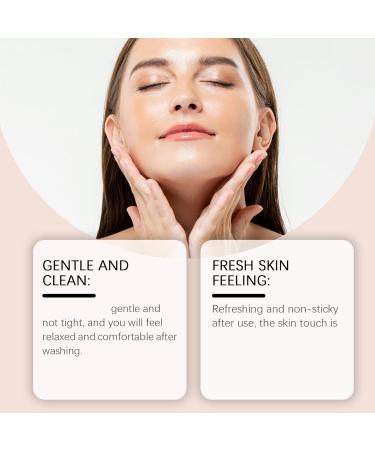 Gel exfoliant nettoyant visage doux et exfoliant pour tous types de peau Hydratant rafra chissant et lisse claircissant et hydratant Nettoie en profondeur et limine les cellules mortes (3pcs) - Buy Online on GoSupps.com