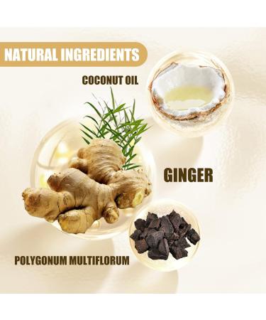 Ginger Hair Growth Shampoo - Natural Anti Hair Loss Treatment for Women & Men - Buy Online on GoSupps.com