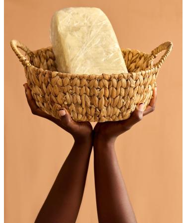 Nokware Skincare Raw African Shea Butter Ivory Fairtrade from Ghana West Africa. Unrefined Organic Handmade Pure Shea for DIY Skincare & Haircare or Use Alone 2.2kg (4.85lb) - Buy Online on GoSupps.com