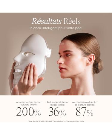 LightAura LED Face Mask by Project E Beauty | 7 Color LED Mask | Red and Blue Light Therapy | Anti-Aging and Anti-Blemishes | - Buy Online on GoSupps.com