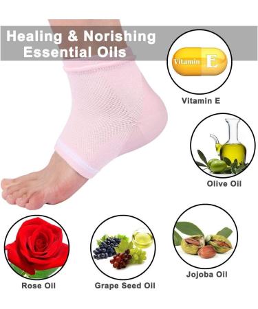 Codream Vented Moisturizing Gel Socks for Dry Cracked Heels - 2 Pairs - Buy Online on GoSupps.com