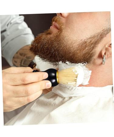 Doitool Razor Brush for Men - Mustache & Shaving Tool | Wooden Handle Soap Brush & Barthaarbrush for Grooming - Buy Online on GoSupps.com