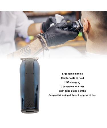 Buy Professional Electric Hair Clipper - USB Rechargeable LCD Display & 5 Combs | International Shipping Available - Buy Online on GoSupps.com