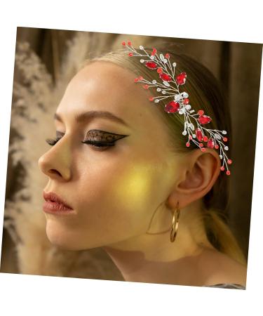 FRCOLOR Rhinestone Hair Clips Hair Rhinestone Hair pin Hair for Women Womens Headpiece Girls Hairpin Rhinestone Headpieces for Women Girl Headpiece Metal Hair Piece Glass Hair Comb Clips - Buy Online on GoSupps.com