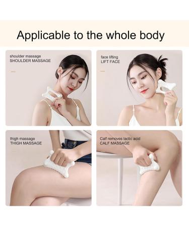 Sha Tool Natural Resin One-Hand Face Massager Strees Relief Skin Care Tools Portable Sha Stone Anti Age Sha Facial Tools for Muscle Relief Leg Spa Skin Foot - Buy Online on GoSupps.com