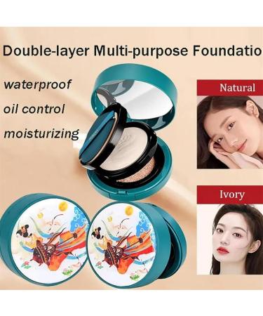 BB cream foundation air cushion 2 in 1 red ginseng dual conditioning foundation foundation cushion foundation long lasting concealer - Buy Online on GoSupps.com