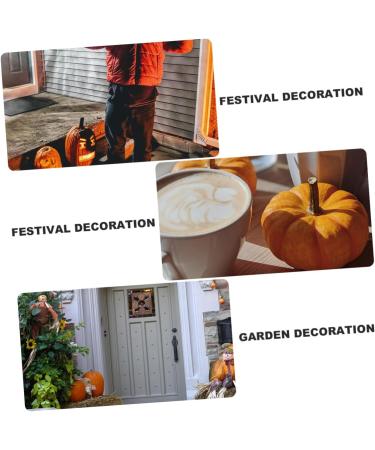 Didiseaon 3 Pcs Halloween Pumpkin Decoration Home Decor False Pumpkin Party Pumpkin Props Pumpkin Crafts Pumpkin Adornment Pumpkin Props Decor Pumpkin Ornament Fake Pumpkin White Decorations Whitex3pcs 15x5.5cmx3pcs - Buy Online on GoSupps.com