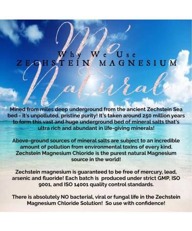 Mo Maggie Magnesium Lotion - 8oz - Highest Concentration of Zechstein Magnesium - Organic Oils & Shea Butter - by Mo' Natural - Buy Online on GoSupps.com