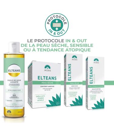 ELTEANS Huile de Soin Lavante 250ml | Peaux s ches sensibles et tendance atopique | Corps cheveux et visage | Nettoie hydrate et apaise | LABORATOIRE JALDES Sans parfum 250 ml (Lot de 1) - Buy Online on GoSupps.com