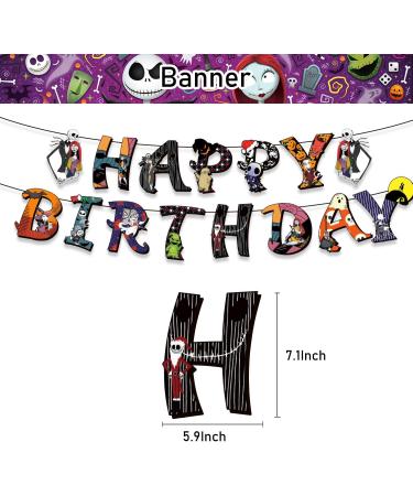 heegungs Christmas Eve Fright theme Birthday party decoration banner Cake topper and Cupcake Toppers Birthday party balloon decoration Christmas birthday party supplies - Buy Online on GoSupps.com