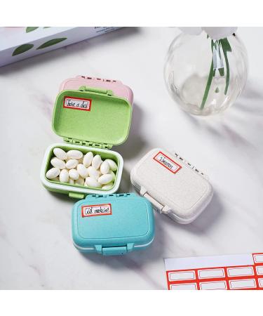 Pill Case with 3 Removable Compartments, BPA-Free Day Organizer for Vitamins and Medicine - Travel-Friendly Design - Buy Online on GoSupps.com