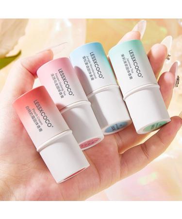 4PCS Solid Balm Sets Solid Perfume Portable Pocket Balm Perfume Perfect for Travel Use Natural Fragrance Parfum for Men and Women (E)
