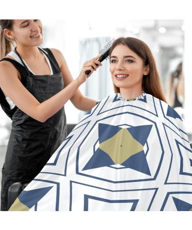 Waterproof Barber Cape - Vintage Flower & Cheetah Haircut Bib | Unisex Hair Cutting Cape for Men - Buy Online on GoSupps.com