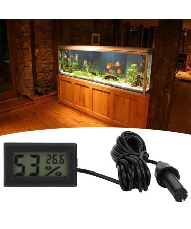 Hygrometer Humidity Meter - Easy to Use Indoor Probe Device (Black) | International Shipping Available - Buy Online on GoSupps.com