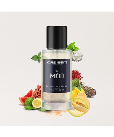 Azure Nights Perfume For Men - Inspired By Bleu De Designer Perfume Dupe Long Lasting Woody Fragrance Extrait De Parfum 50ml - Buy Online on GoSupps.com