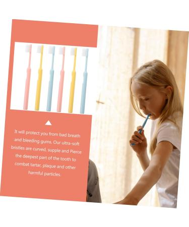 HOMSFOU 6pcs Soft Toothbrushes with Protective Case | Family Pack Travel Nylon | International Shipping Available - Buy Online on GoSupps.com
