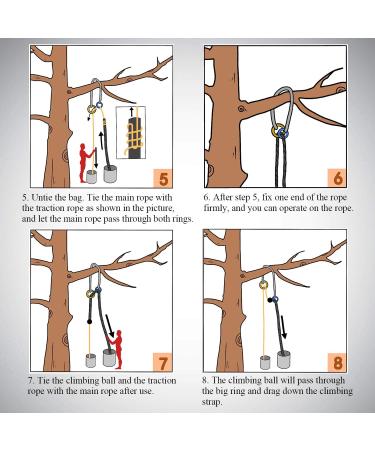 Arborist Friction Saver Tree Climbing Cambium Saver - Retrievable Anchor Loop Belt Sling CE Certified 23KN 47.2 in/35.4 in 35.4 Feet - Buy Online on GoSupps.com