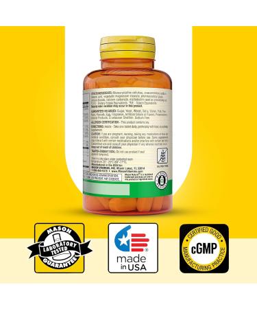 MASON NATURAL Ultra B-100 Complex - Healthy Heart and Nervous System Improves Immune Function and Energy Metabolism 60 Tablets - Buy Online on GoSupps.com