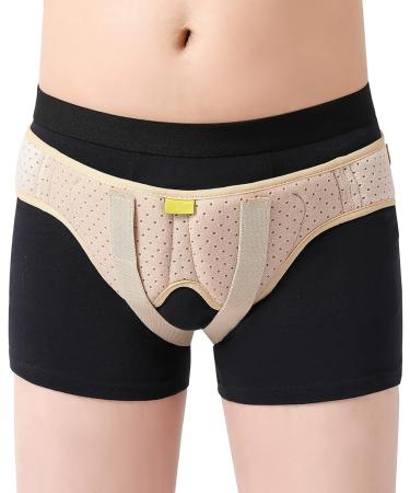 Professional Inguinal Hernia Belt With Removable Pads Groin Hernia Support Hernia Support Single/Double For Pain Relief Recovery For Men And Women (Size : X)