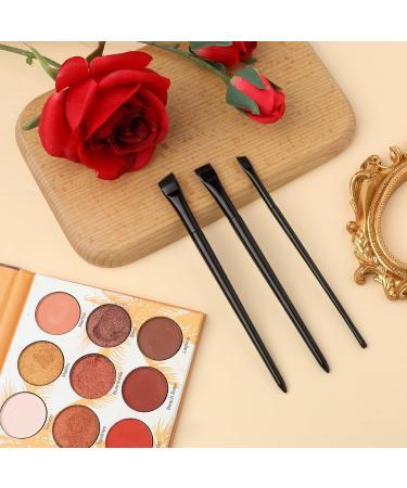 3pcs Eyeliner Brush Kit - Flat & Fine Angled Brushes for Eyeliner and Brow Makeup - Buy Online on GoSupps.com