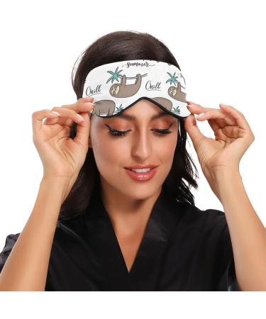 Unisex Haskirky Light Blocking Eye Mask for Deep Sleep | Adjustable & Breathable for Travel, Meditation, and Office Use - Buy Online on GoSupps.com