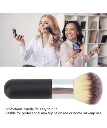 Loose Powder Makeup Brush Soft Fluffy Hair Comfortable Grip Cosmetic Beauty Brush Black - Buy Online on GoSupps.com