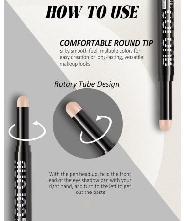 Crayon Fard a Paupiere Paillette Longue Dur e Imperm able Violet B ton Ombre a Paupiere Paillettes Smooth Texture Fards Paupi res Cr me Hight Pigment Facile Utiliser Maquillage Femme Yeux-23 23# Violet - Buy Online on GoSupps.com