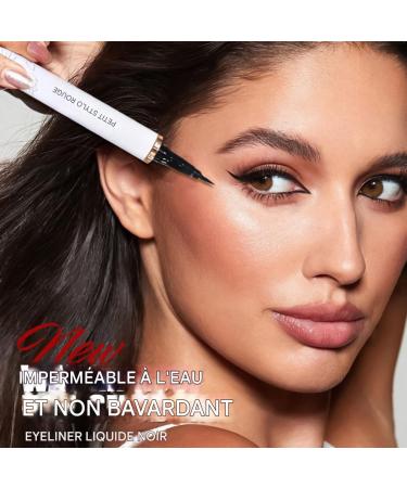 Waterproof Eyeliner - Smudge-Proof and Long-Lasting Liquid Eyeliner Pen - for Makeup Parties Dates Beauty Women and Girls - Buy Online on GoSupps.com