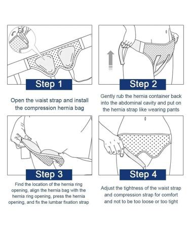 Hernia Belt for Men - Adjustable Supportive & Breathable Nylon Belt for Middle-Aged & Elderly | International Shipping Available - Buy Online on GoSupps.com