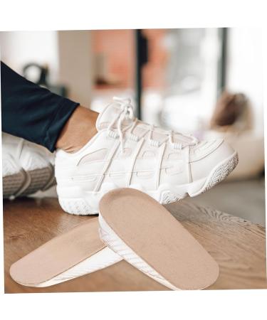 Didiseaon Half Insoles - Leather Height Increase Elevator Insoles for Men & Women | Comfort Lift Pads for Dress & Sports Shoes - Buy Online on GoSupps.com
