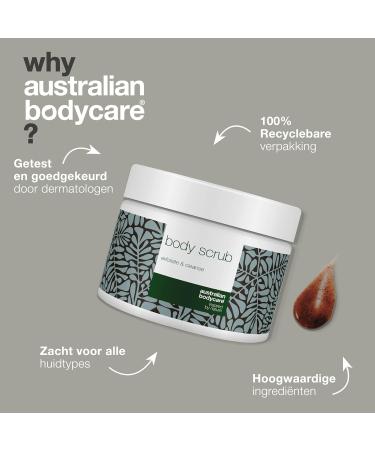 Australian Bodycare Body Scrub for Women & Men Tea Tree Oil Body Exfoliant Foot Scrub for Problem Skin For Pimples on Back & Body - Buy Online on GoSupps.com