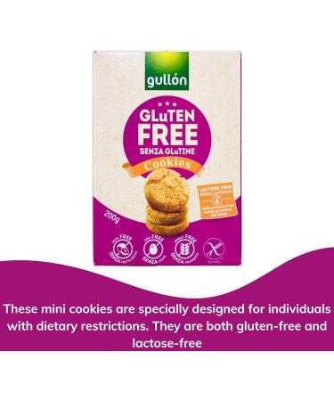 Gluten Free Biscuits bundle contains Farmhouse Honey and Oats 150g Gullon Cookies 200g Chocolate Chip Cookies 200g Sealing Clip x3 - Buy Online on GoSupps.com