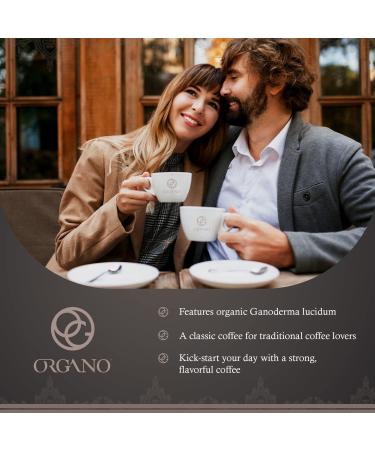 4 Boxes ORGANO Premium Black Coffee 100% Certified Ganoderma Lucidum (120 Sachets) - Buy Online on GoSupps.com