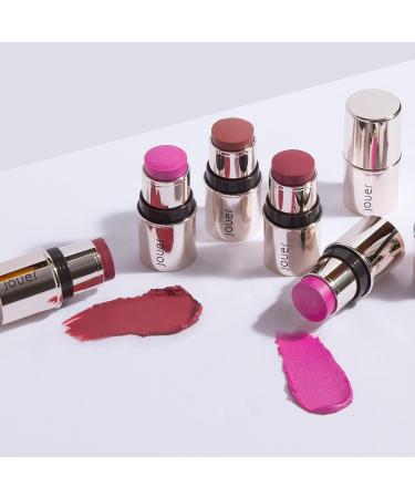 Jouer Holiday Blush & Bloom Set - Promise Me Lip & Blush Stick - 0.21oz - Paraben, Gluten & Cruelty Free - Vegan Friendly - Buy Online on GoSupps.com