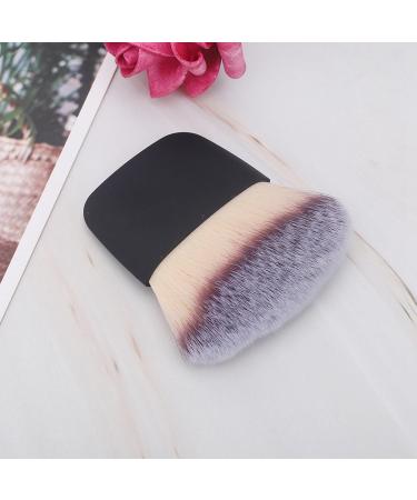 Mini Multifunctional Makeup Brush - Portable Soft Hair Powder Blush Tool for Beginners & Professionals (Black - Buy Online on GoSupps.com