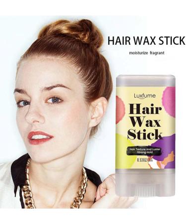 Hair Molding Wax Stick - Multipurpose Hair Styling Wax - Hair Molding Slick Stick Portable Non-greasy Hair Pomade Wax for Straight Hair Flyaways Edge Curly Hair Frizz Hair Pochy - Buy Online on GoSupps.com