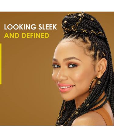 Natural Award Winning Braiding N Shining Gel | Long Lasting Conditioning & Moisturizing | Extreme Hold (16oz) - International Shipping Available - Buy Online on GoSupps.com