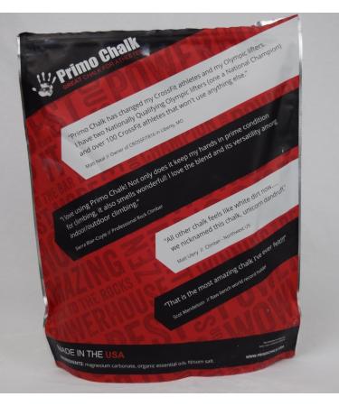 Primo Chalk 6oz Loose Chalk - Skin Conditioning Performance Chalk for Ultimate Grip in Weightlifting, Gymnastics, Rock Climbing, and Calisthenics - Buy Online on GoSupps.com