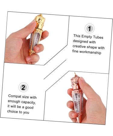 10pi ces Tubes L vres Vide Radis Contenants Recharges Gloss Et Soin L vres Design Original Pour Diy Cosm tiques Mixte or - Buy Online on GoSupps.com
