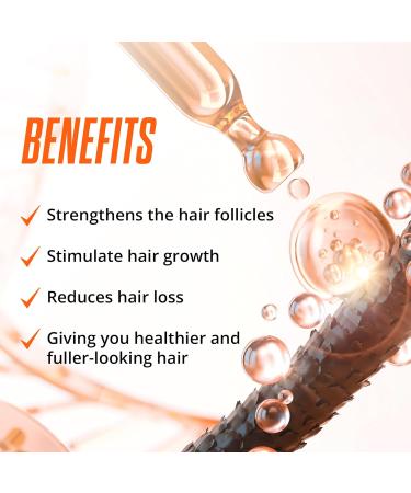 Abera Hair Growth Serum | Natural Hair Loss Treatment with Biotin & Castor Oil for Hair & Beard Regrowth - Shop Now - Buy Online on GoSupps.com