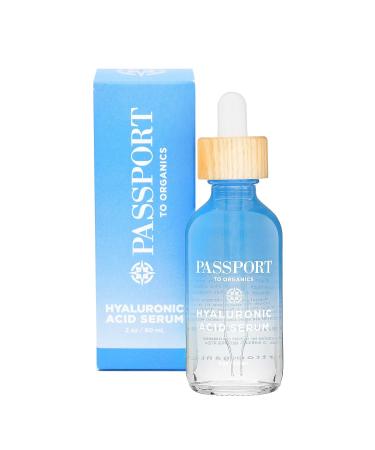 Organic Vegan Hyaluronic Acid Serum - 100% Pure Solution - 2 Ounce - Buy Online on GoSupps.com