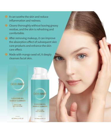 FFEEJ 3-in-1 Cleansing Gel Deep Cleansing Face Wash Moisturizing No Tightening Dissolves Makeup & Dirt - Buy Online on GoSupps.com
