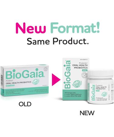 Prodentis Mint | for Adults | New Format | Clinically Proven Dental Probiotics for Teeth and Gums | Promotes Good Oral Health & Gut Health Too | Oral Probiotics | 30 Mint-Flavored Lozenges - Buy Online on GoSupps.com