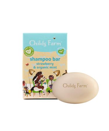 Childs Farm | Kids Shampoo Bar 60g | Strawberry & Organic Mint |  All Hair Types Shampoo Bar - All Hair Types
