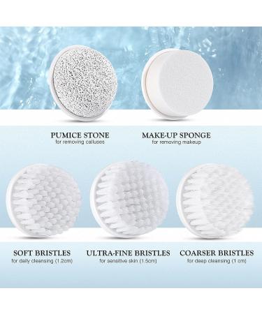COSLUS 7IN1 JBK-D Face Cleansing Brush Replacement Heads 5 PCS - Compatible Only - Buy Online on GoSupps.com