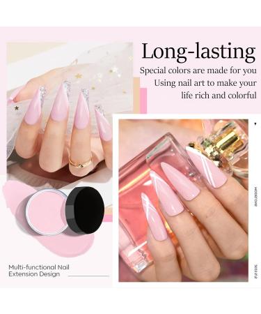 28g/box Professional Pink Acrylic Nail French Manicure Powder HJ-NAP017 (No.9) - Buy Online on GoSupps.com